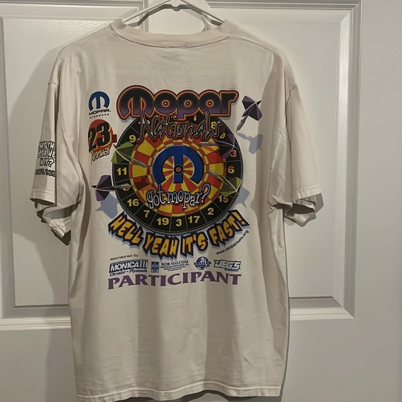 Mopar Nationals T-shirt: Size Large - Picture 2 of 7